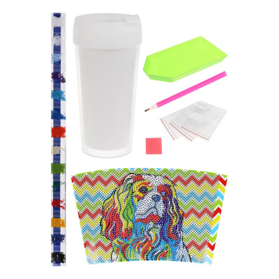 Алмазная мозаика Стакан для воды Щенок On time 45262 2