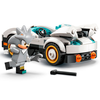Конструктор Lego Sonic 77118 Автомобиль Сильвера против монстр-трака Наклза 4