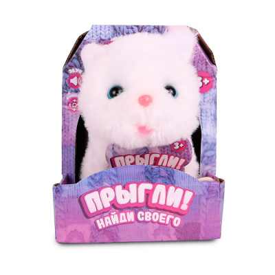 Игрушка интерактивный Котик Прыгли серый Zuru WAL33334 4