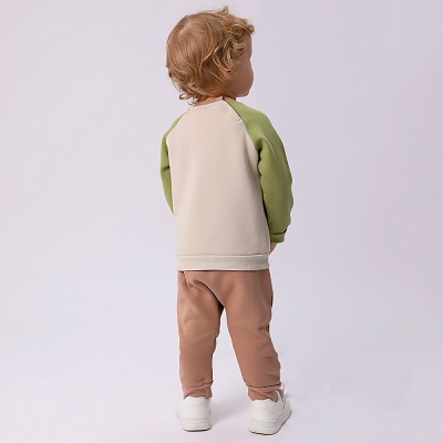 Комплект для мальчика Miniworld 18485 оливковый 3