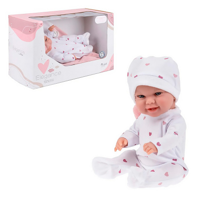 Кукла Elegance Пупс 33 cм с соской и одеялом Arias Т24464