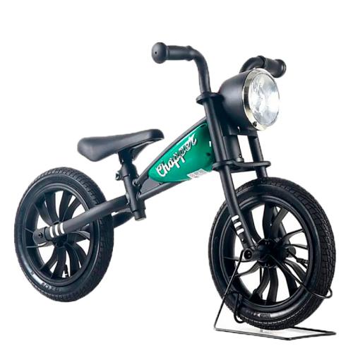 Беговел надувные колеса фара свет звук Chopper CH3G
