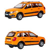 Машинка металлическая Lada Granta Cross масштаб 1:24 свет звук Автопанорама JB1251207 оранж