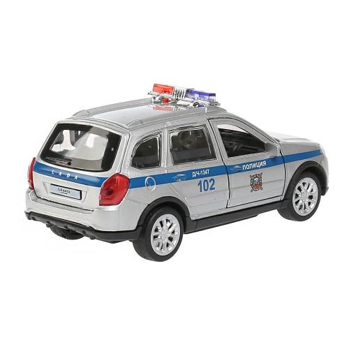Коллекционная машинка Lada Granta Cross 2019 Полиция Технопарк GRANTACRS-12POL-SR фото 2