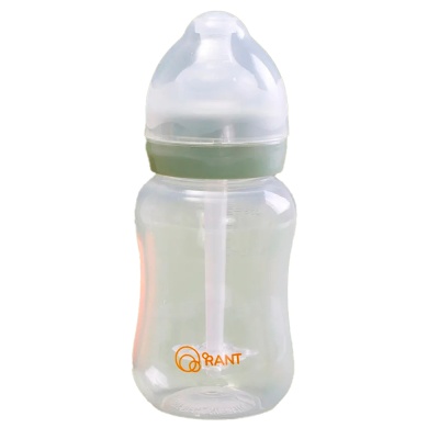 Бутылочка для кормления антиколиковая с силиконовой соской 250 мл Rant 1003 green 2