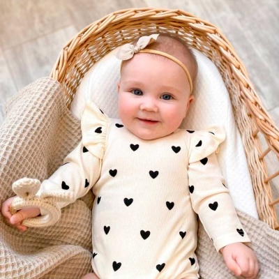 Боди c сердечками Mimilav