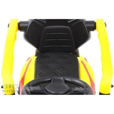 Детский толокар RiverToys F003FF-P жёлтый