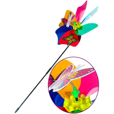 Игрушка Ветерок Пёстрый цветок 62 см Серия Весёлые забавы Рыжий Кот QH26 3