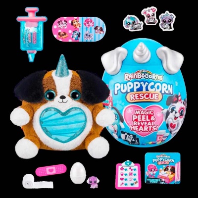 Игрушка Сюрприз Питомец в яйце Rainbocorns Puppycorn Rescue Zuru 44184/9261 4