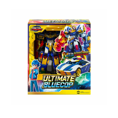Игрушка робот-трансформер Блю Коп Special 20 см S1 Метал Кард Бот 69020 5