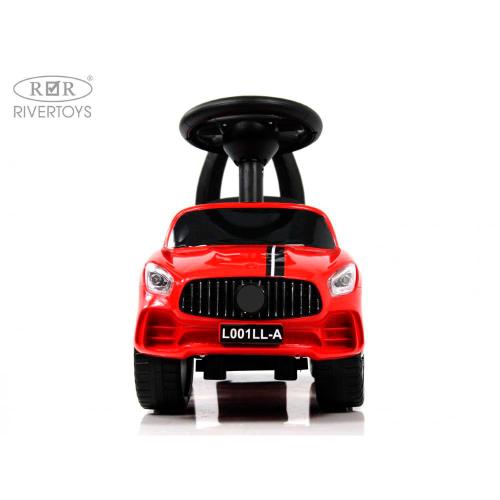 Детский толокар RiverToys L001LL-A красный фото 2