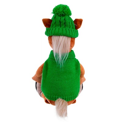 Мягкая игрушка Конь в шапочке и свитере Филипп 25 см Relana RLS25003-2-25 5