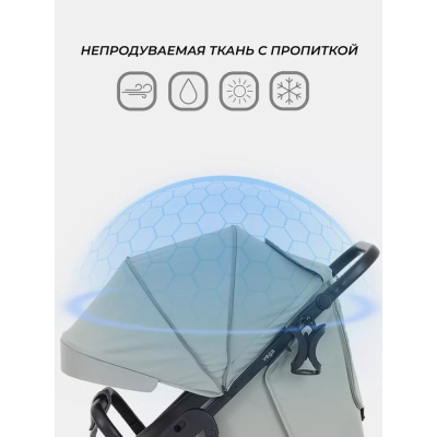 Коляска прогулочная Rant Basic Vega RA105 Green 03