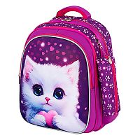 Рюкзак Mind детский Humble Cat 2 отделения пенал Brauberg 273176