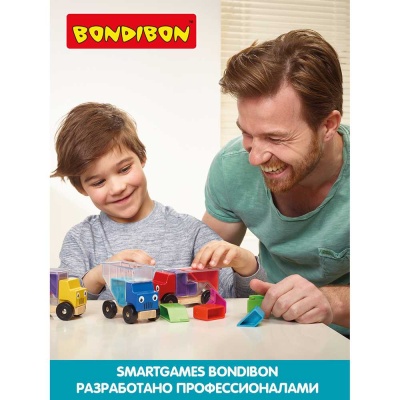 Настольная игра Грузовички Bondibon ВВ0867