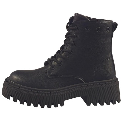 Ботинки для девочки Keddo 956346/46-01 черные 2