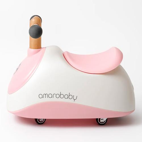 Толокар Amarobaby Enjoy белый/розовый фото 2