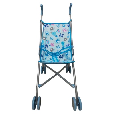 Коляска для кукол складывающаяся Рыжий кот 9302-2B 2