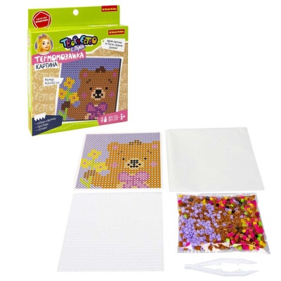 Набор для творчества Термомозаика Картина Мишка Bondibon ВВ5714 01