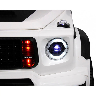 Детский электромобиль River Toys Z999ZZ белый