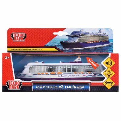 Игршука металлическая Круизный лайнер Технопарк SB-17-65-WB-2 1