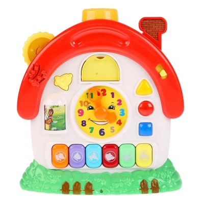 Развивающий домик-будильник Умка ZY107463-R