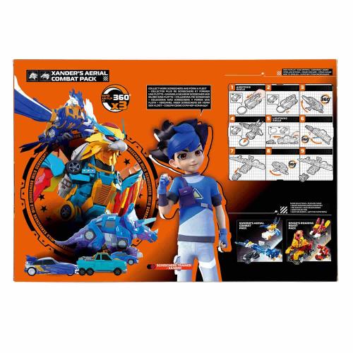 Игровой набор Screechers Wild Дикие Скричеры Воздушный баттл Ксандер L1 L3 40878  фото 2