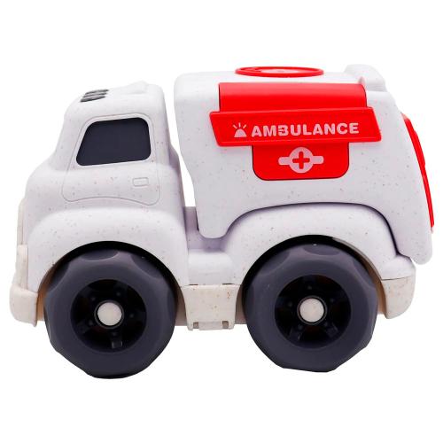 Эко машинка Скорая помощь 18 см Funky Toys FT0278081 фото 2