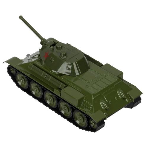 Модель металлическая Танк Т-34 Технопарк T34-12-GNST фото 4