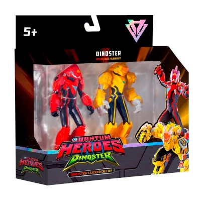 Набор фигурок Люцио и Делби 2 фигурки 16 см Dinoster 43737 2