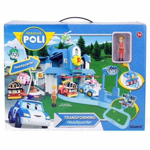 Игровой набор Robocar Poli Штабквартира 2.0 Silverlit 83304 фото 2
