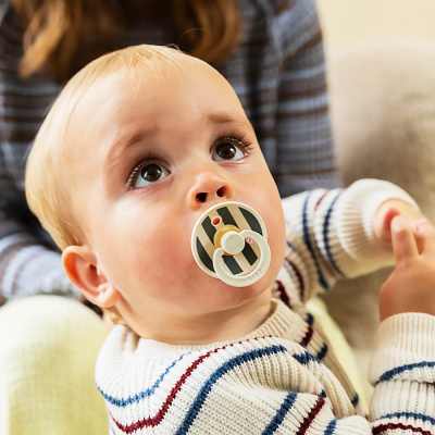 Набор пустышек латексных Studio Colour 2 шт от 6 месяцев Block Ruby Pine Mix Bibs 12022106 4