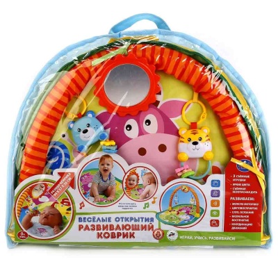 Развивающий игровой коврик Весёлые открытия Умка B1605969-RU