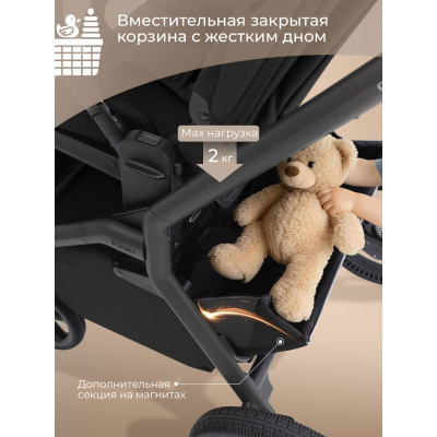 Коляска 2 в 1 Sweet Baby Orso SBL Black
