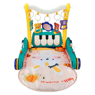 Коврик детский развивающий со звуком Рыжий кот 2366510BB 2