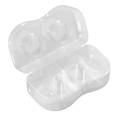 Накладки на грудь для кормления размер M 2 шт силикон Lubby 29850 2