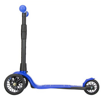 Самокат Start трёхколёсный складной Slider Start1Bbag синий 2