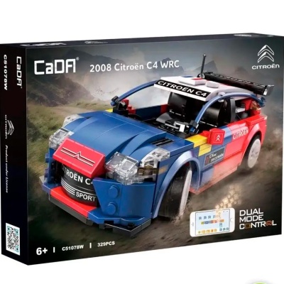Конструктор Автомобиль Citroen C4 радиоуправляемый 289 деталей CaDa Double Eagle C51078W4
