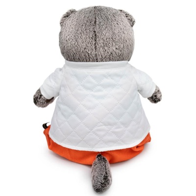 Мягкая игрушка Басик в стеганой куртке и комбинезоне 25 см Budi Basa Ks25-247 04