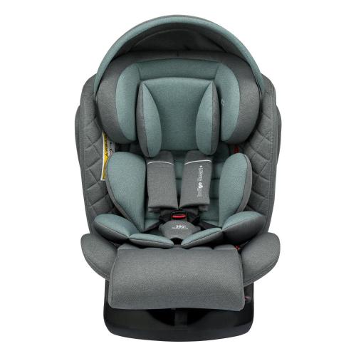 Автокресло Indigo Smart+ IsoFix серый-зелёный фото 5