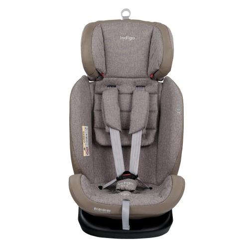 Автокресло Indigo Aero IsoFix ST-3 бежевый лен фото 3