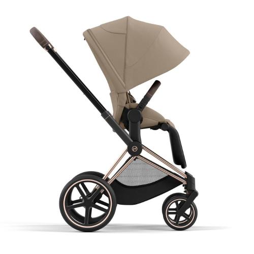 Коляска 2 в 1 Cybex Priam IV Rosegold Cozy Beige фото 16