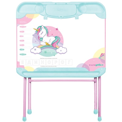 Детский комплект мебели Наши детки с единорогом Nika КНД5 - М/1 3