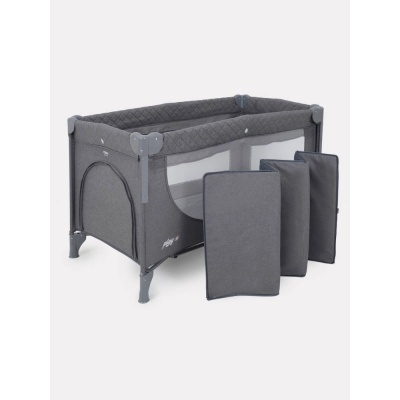 Манеж детский MOWBaby Play Plus RP102 grey