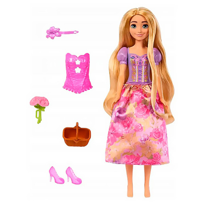 Кукла Disney Princess Рапунцель 29 см Mattel HTV86