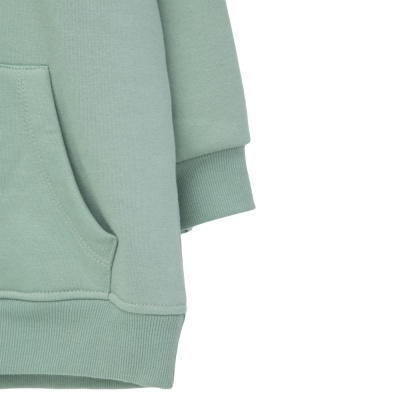 Толстовка демисезонная зелёная Crockid КР 302165-2