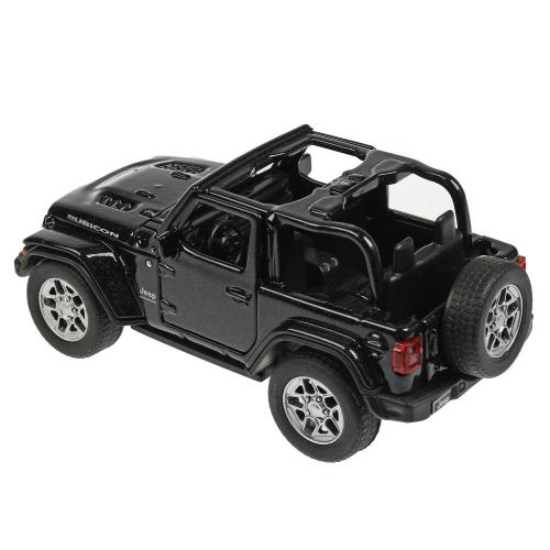 Коллекционная машинка Jeep Wrangler Rubicon Технопарк RUBICON3D-12-BK фото 3