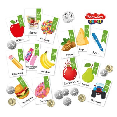 Игра настольная Денежка без сдачи Baby Toys Gаmes Десятое Королевство 04261