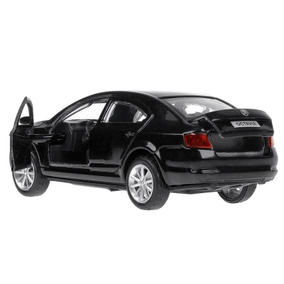 Машина металлическая инерционная Skoda Octavia 12 см Технопарк OCTAVIA-12-BK 3