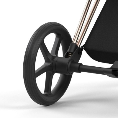 Коляска 2 в 1 Cybex Priam IV Rosegold Leaf Green
